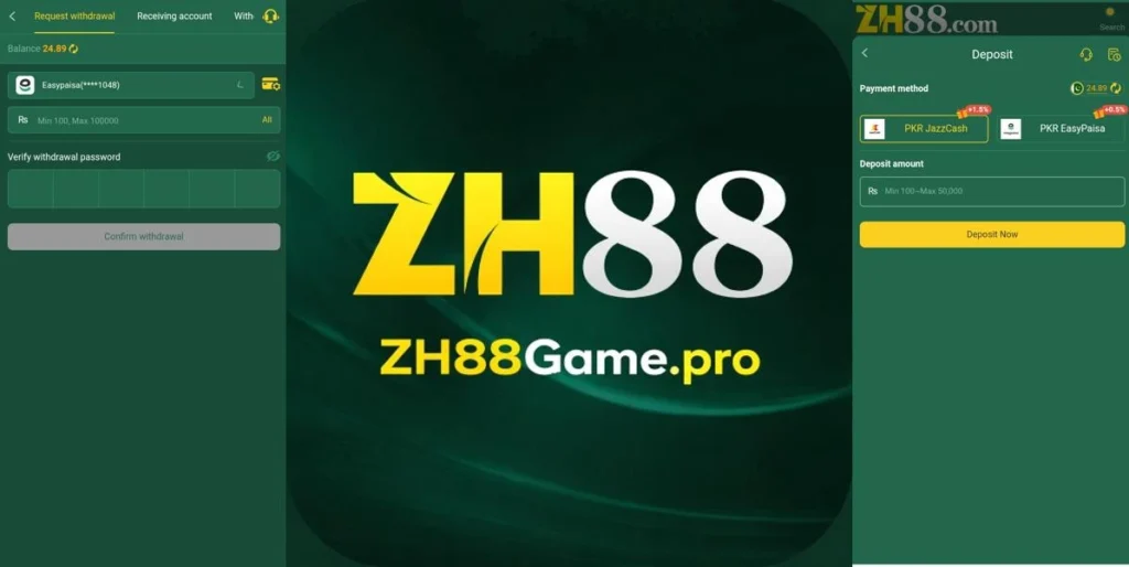 deposit and withdrawal