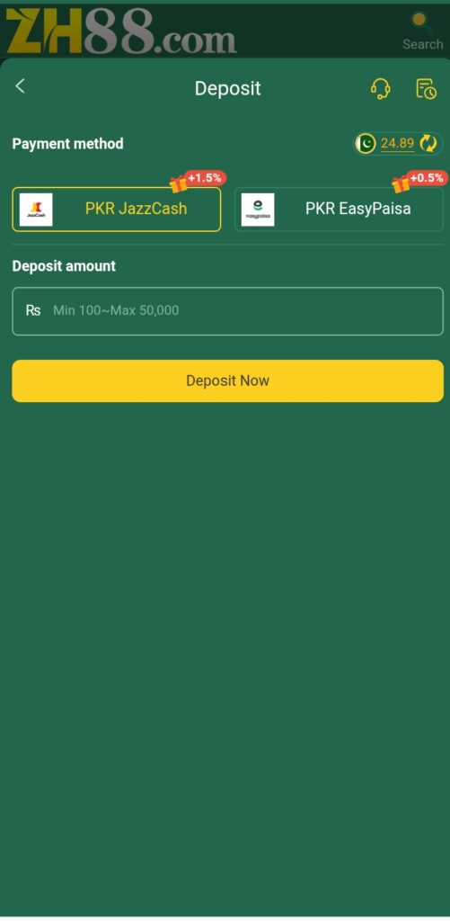 zh88-deposit-methods